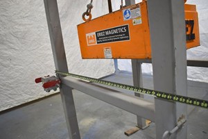 Eriez Overhead Permanent Magnet  Magnetic Separator